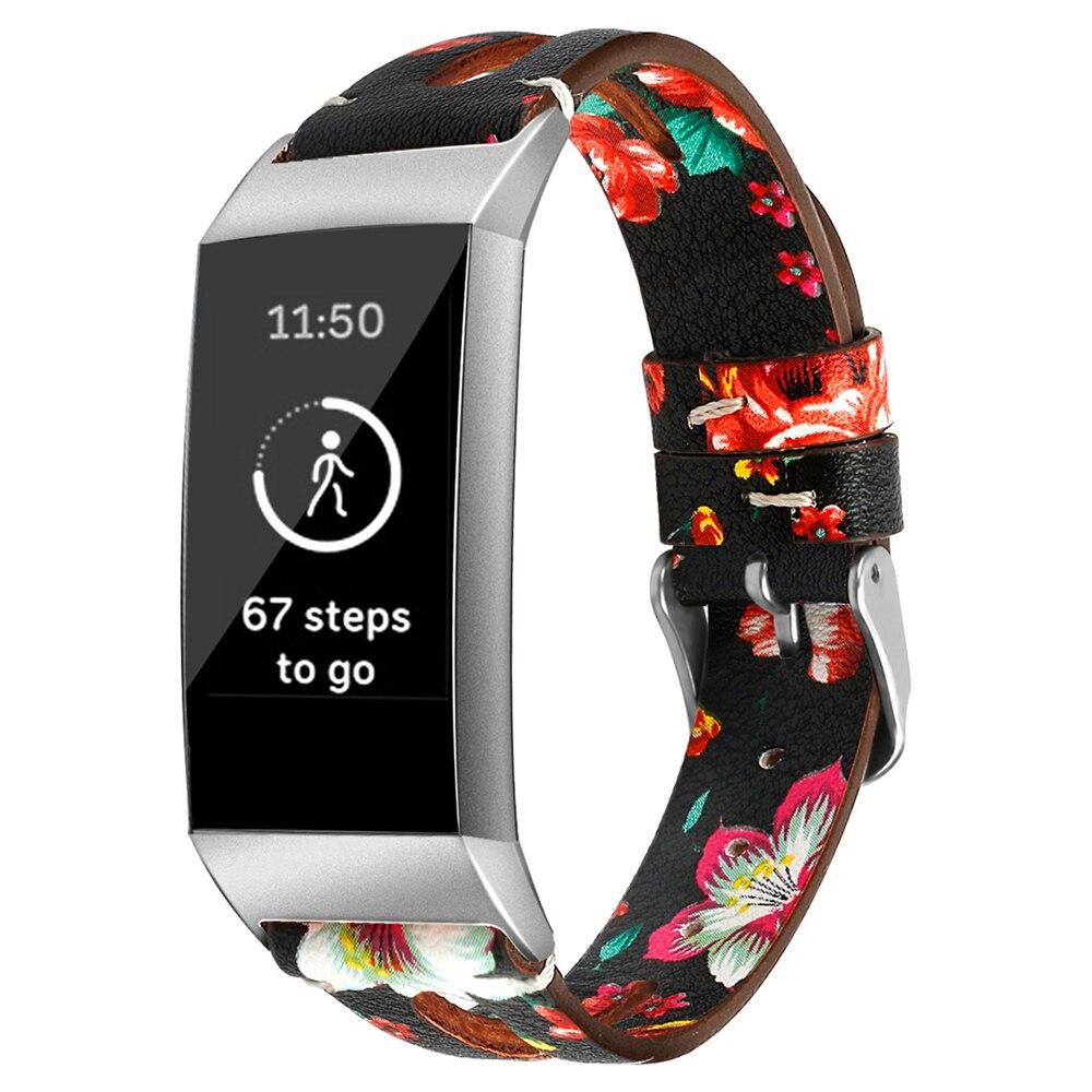 Faliogo Cinturino di ricambio compatibile con Fitbit Charge 3, cinturino Fitbit Charge 4, cinturino regolabile in metallo in acciaio inossidabile, per donne e uomini, piccolo oro rosa