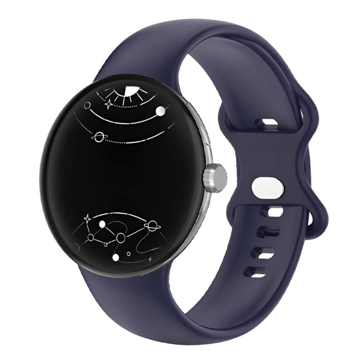 Amavi No Gap Silicone Sports Band For Google Pixel Watch - Astra Straps