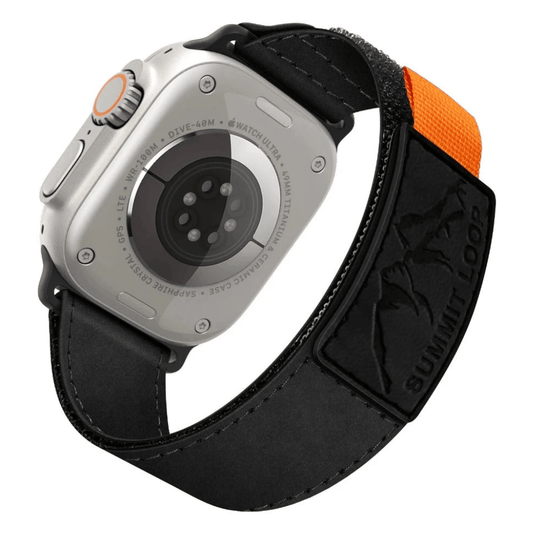 Conor Leather And Nylon Sports Band - Astra Straps