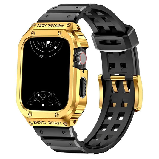 Findo Silicone Band With Stainless Steel Case - Astra Straps