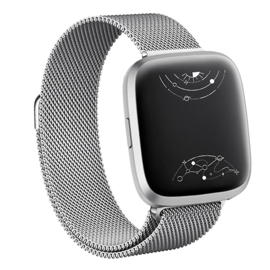 Inlux Stainless Steel Band For Fitbit Versa - Astra Straps