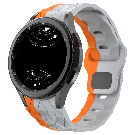 Instar Football Patterned Silicone Galaxy Band - Astra Straps