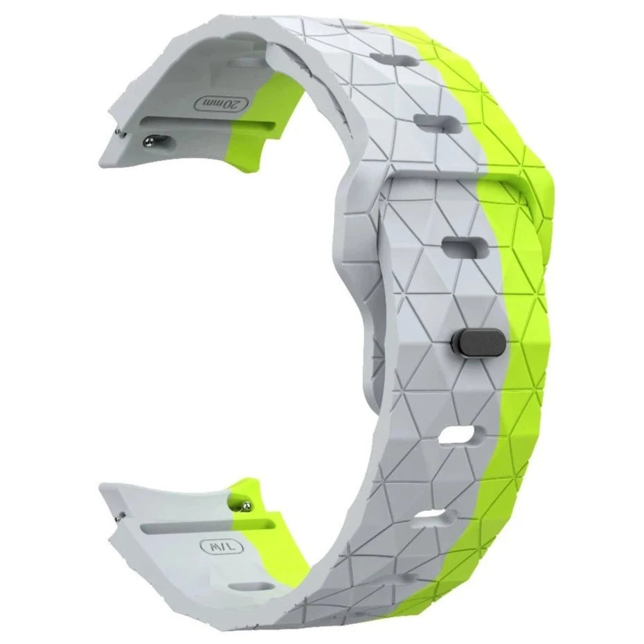 Instar Football Patterned Silicone Galaxy Band - Astra Straps