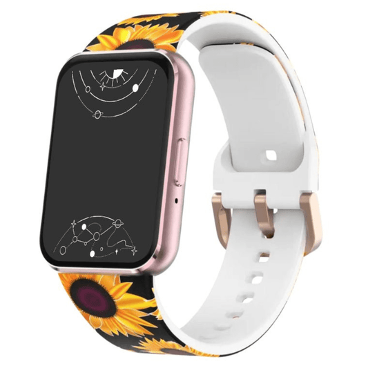 Offero Printed Silicone Band For Galaxy Watch Fit3 - Astra Straps