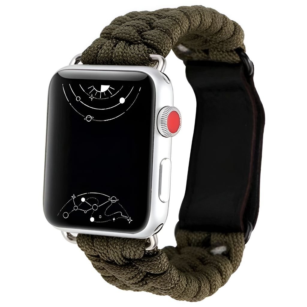 Paracord Watch Band for Apple Watch Series 1, 2, 3, 4, 5, 6, 7, 8, shops Ultra, and SE (watch not included)