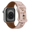 Lepida Engraved Butterfly Silicone Band