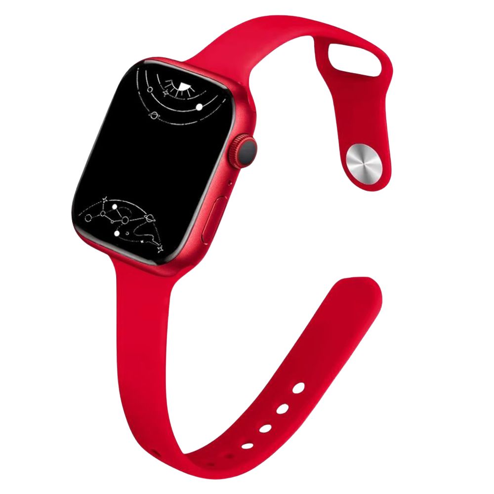 Strap-Lenis-Cherry Red