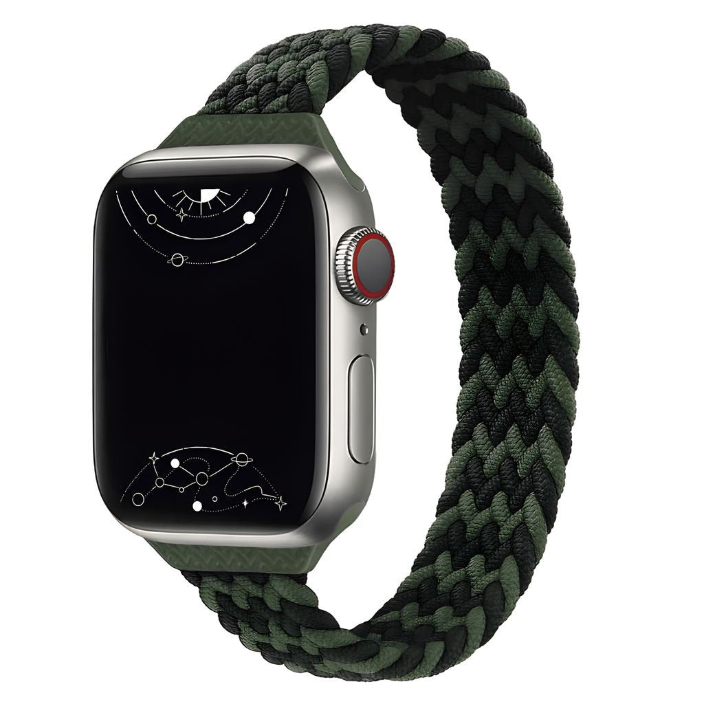 Abduco Slim Braided Nylon Loop Band - Astra Straps