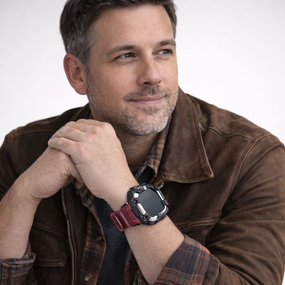 Adeo Silicone Sports Band With Case - Astra Straps