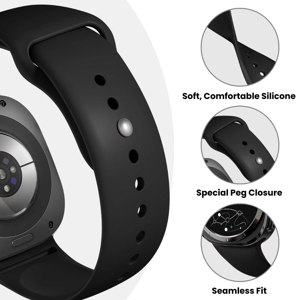 Adepto Silicone Sport Band For Galaxy Watch Ultra - Astra Straps