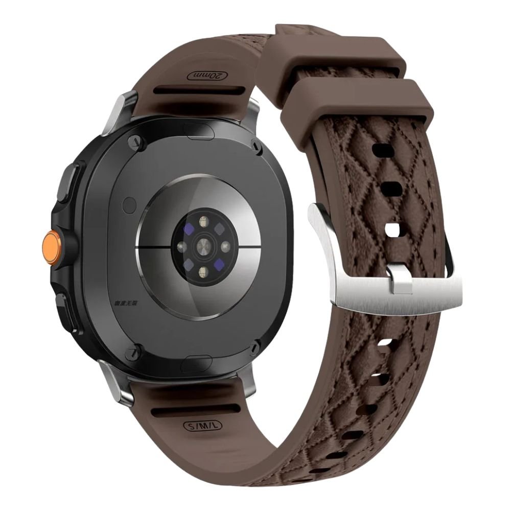 Adnuo Leather Silicone Band for Galaxy Watch 8 - Astra Straps