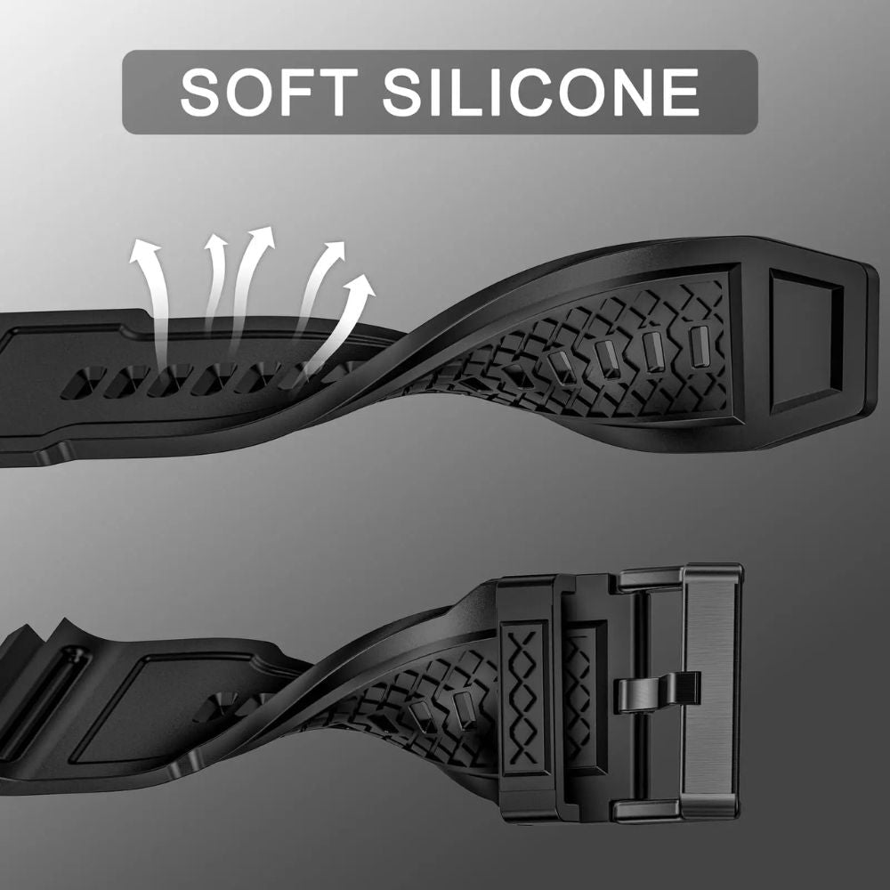 Aetas Silicone Band With Case - Astra Straps