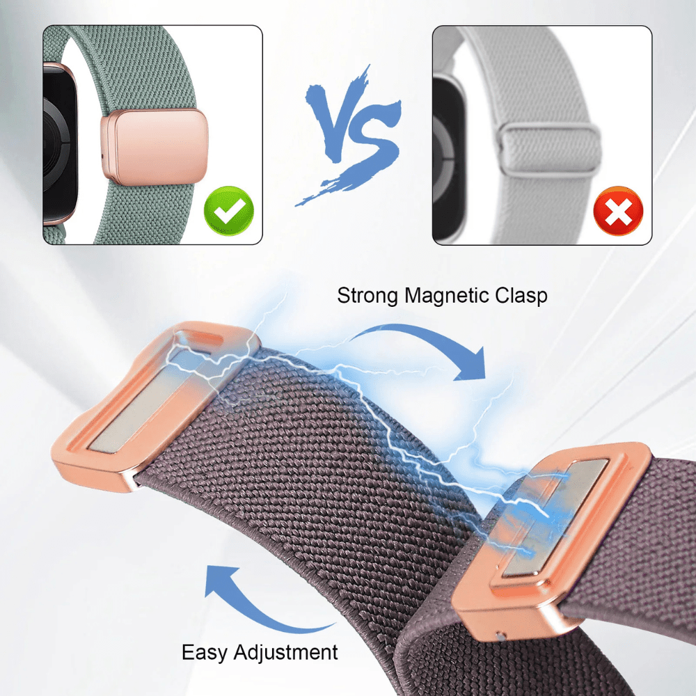 Aevum Braided Nylon Loop Band - Astra Straps
