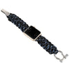 Ally Woven Nylon Survival Rope With Metal Bolt Clasp - Astra Straps