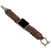 Ally Woven Nylon Survival Rope With Metal Bolt Clasp - Astra Straps