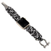 Ally Woven Nylon Survival Rope With Metal Bolt Clasp - Astra Straps