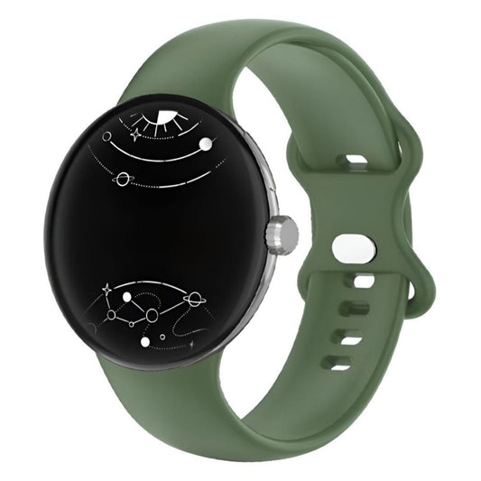 Amavi No Gap Silicone Sports Band For Google Pixel Watch - Astra Straps