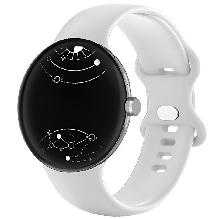 Amavi No Gap Silicone Sports Band For Google Pixel Watch - Astra Straps