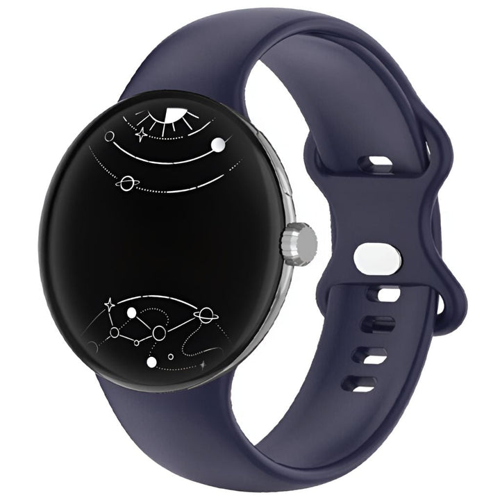 Amavi No Gap Silicone Sports Band For Google Pixel Watch - Astra Straps