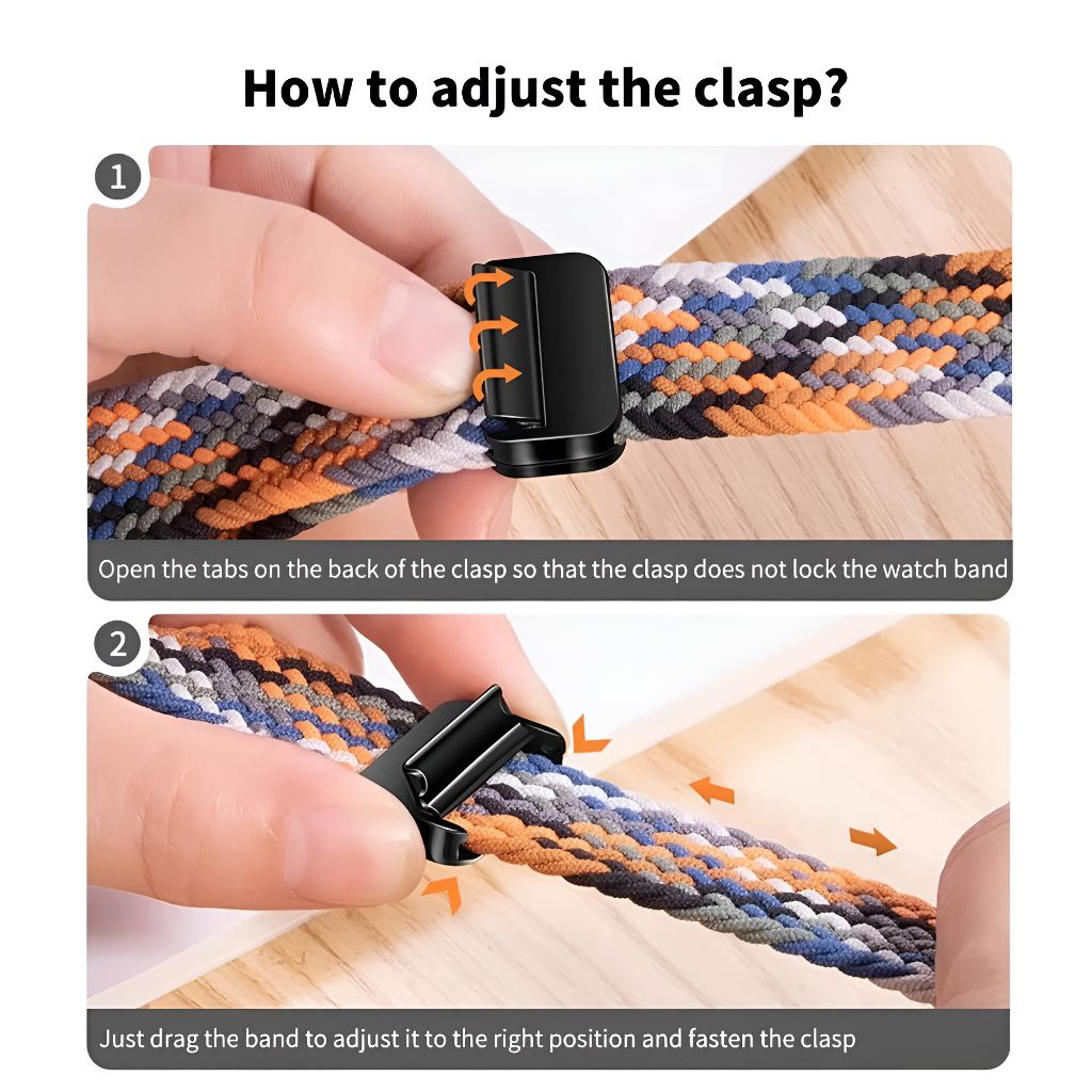 Ambitus Magnetic Braided Loop Band - Astra Straps