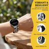 Asper Engraved Flower Silicone Galaxy Band - Astra Straps