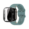 Attollo Silicone Sports Band With Glass Case - Astra Straps