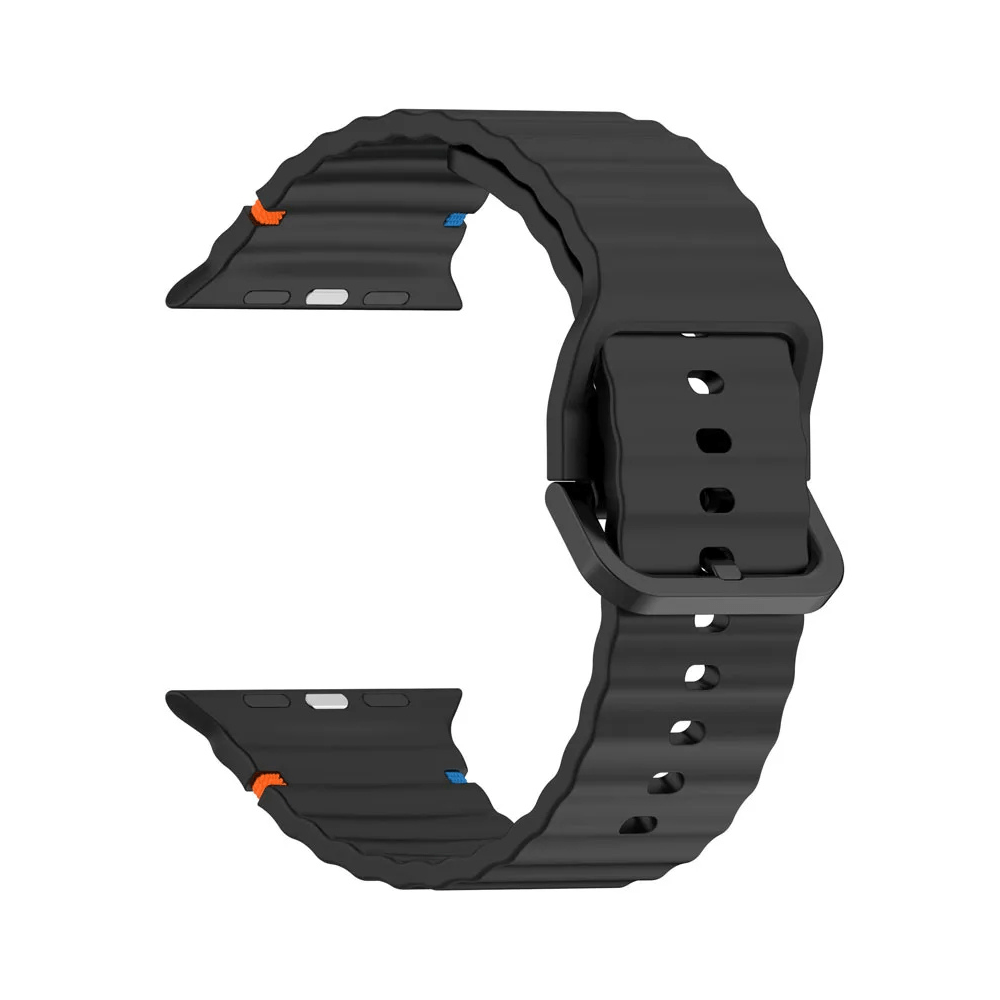 Attollo Silicone Sports Band With Glass Case - Astra Straps