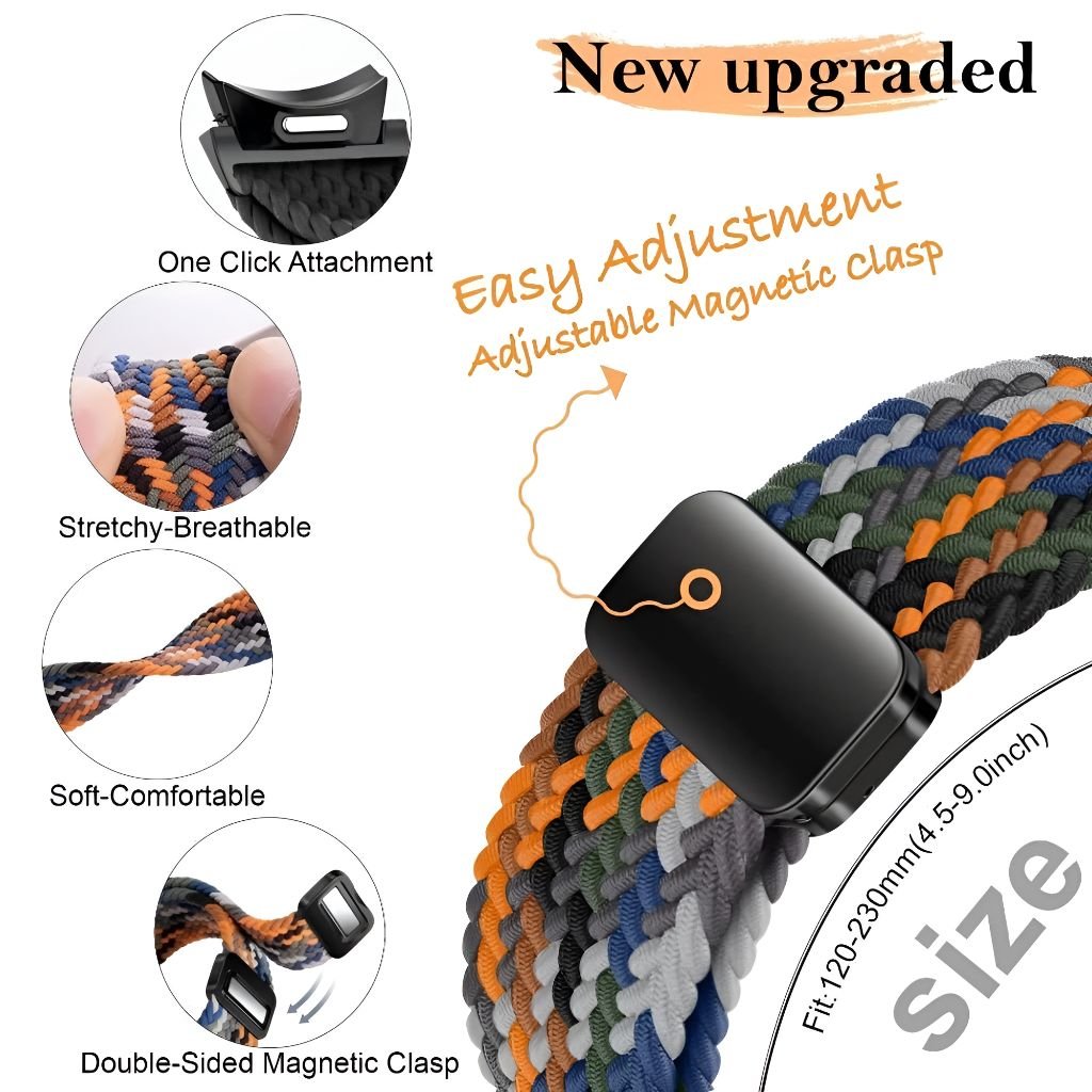 Auctus Galaxy Magnetic Braided Loop Band - Astra Straps