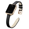 Aurum Slim Genuine Leather Band - Astra Straps