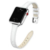 Aurum Slim Genuine Leather Band - Astra Straps