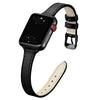 Aurum Slim Genuine Leather Band - Astra Straps