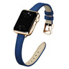 Aurum Slim Genuine Leather Band - Astra Straps