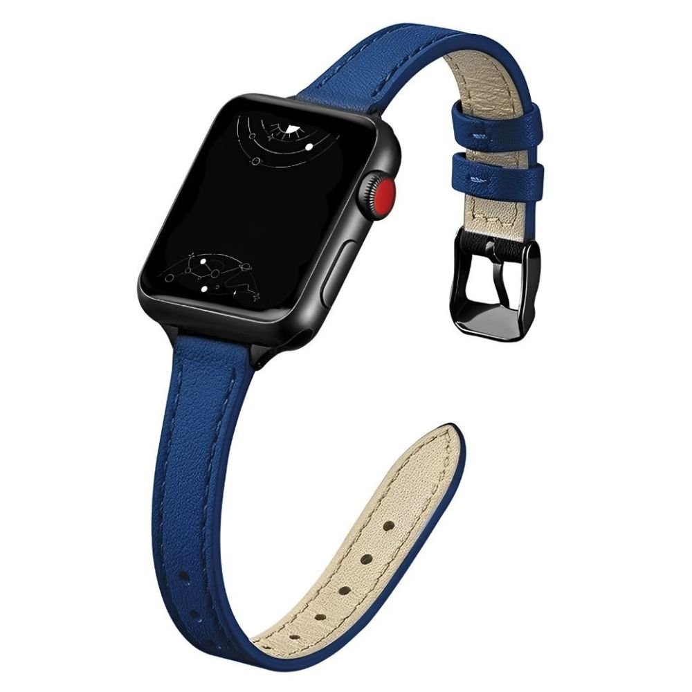 Aurum Slim Genuine Leather Band - Astra Straps