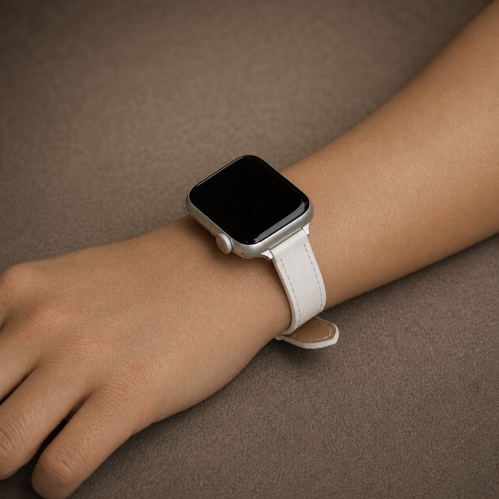 Aurum Slim Leather Band - Astra Straps