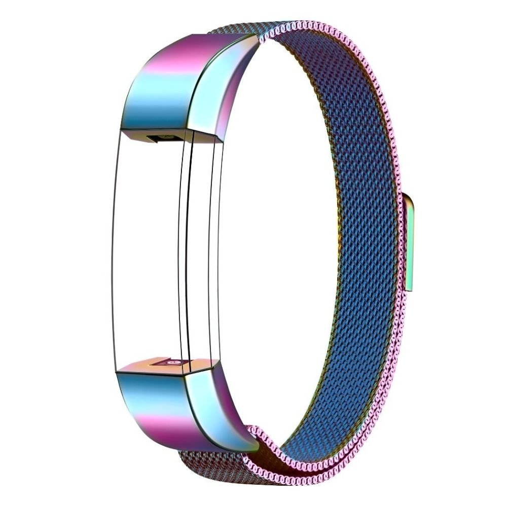 Bracelet Chaîne Métal Compatible Fitbit Inspire 3 - Acier Inoxydable Réglable Homme Femme - Tovimall