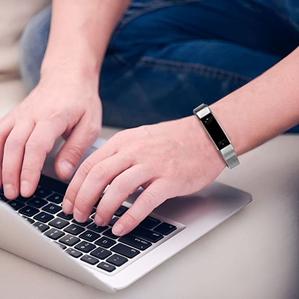 Bellum Premium Luxury Stainless Steel Fitbit Alta Alta HR Band