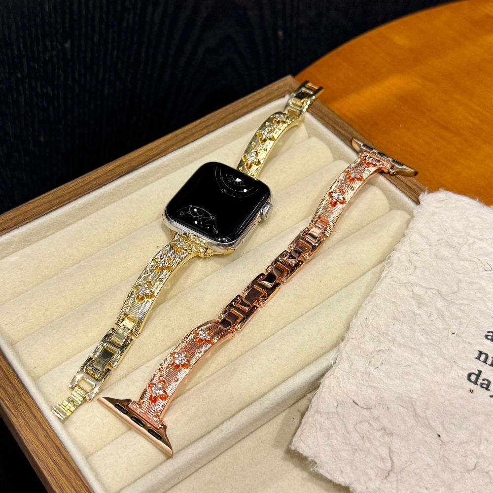 Careo Slim Stainless Steel Link Band - Astra Straps