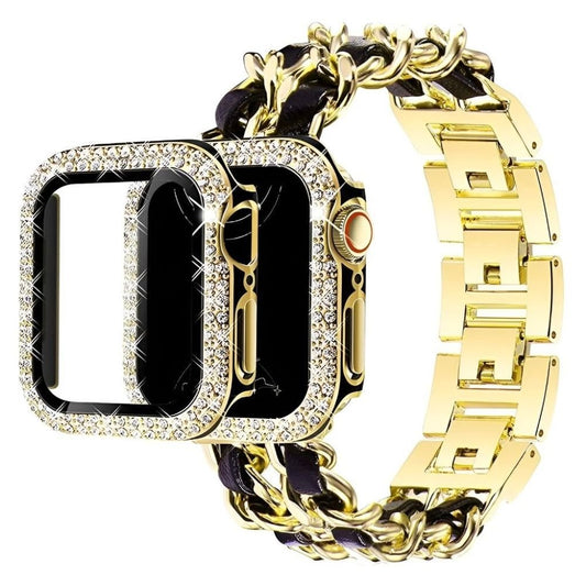Carpe Luxury Steel Leather Band + Case - Astra Straps