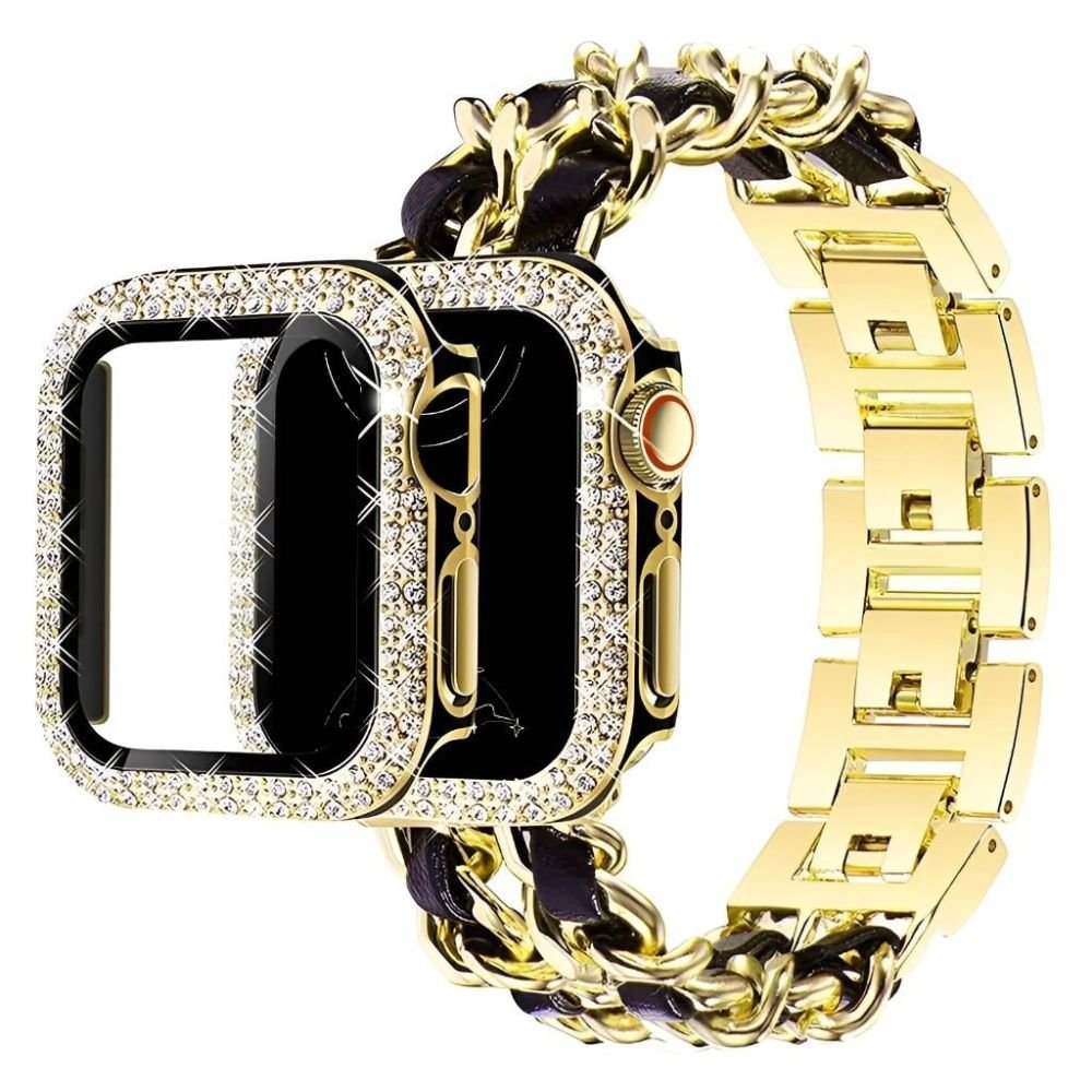 Carpe Luxury Steel Leather Band + Case - Astra Straps