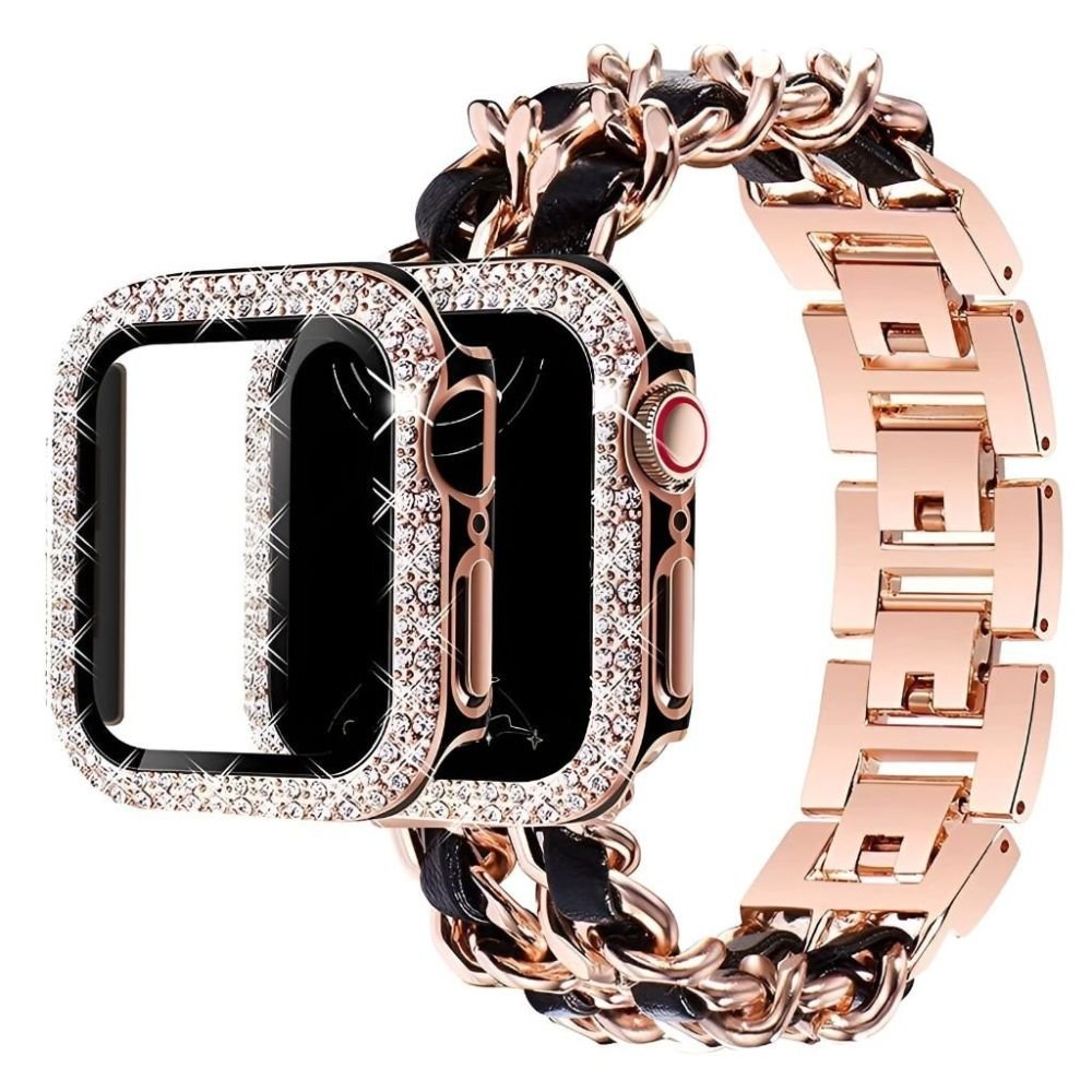 Carpe Luxury Steel Leather Band + Case - Astra Straps