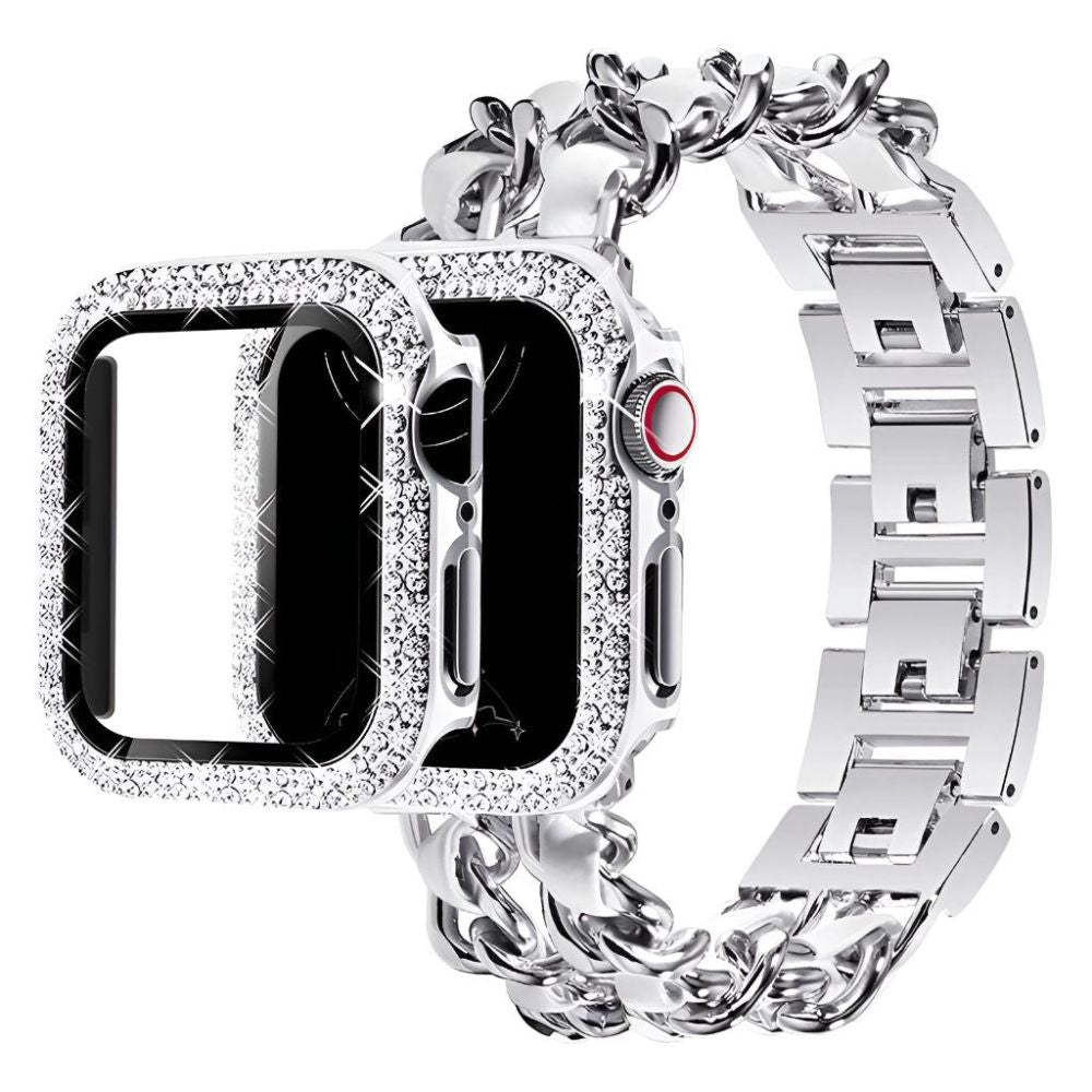 Carpe Luxury Steel Leather Band + Case - Astra Straps