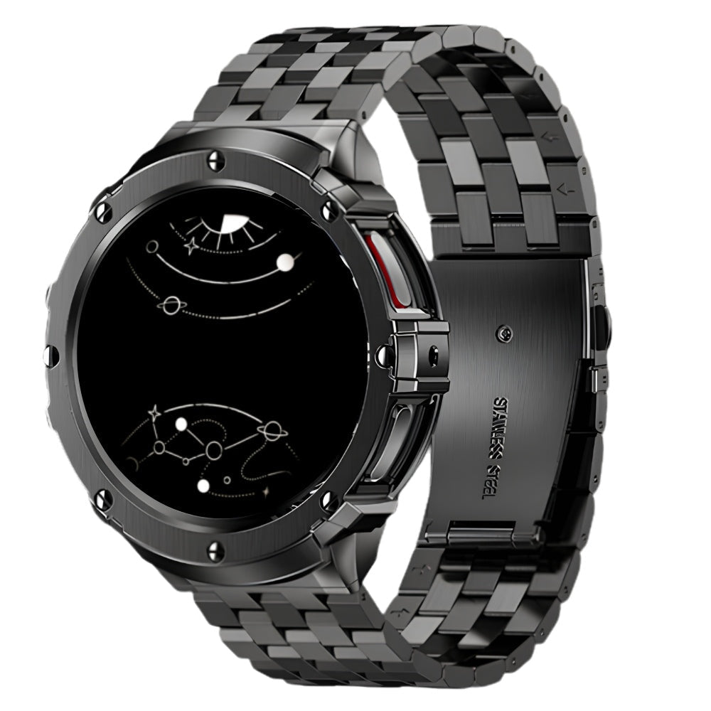 Carui Stainless Steel Band With Case for Galaxy Watch 5 Pro - Astra Straps