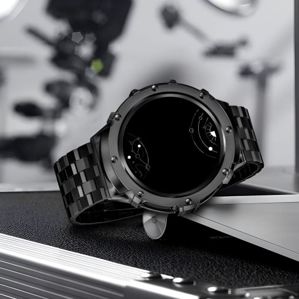 Carui Stainless Steel Band With Case for Galaxy Watch 5 Pro - Astra Straps