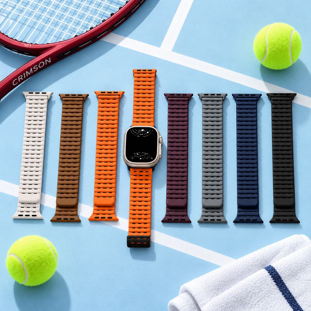 Cautus Magnetic Breathable Silicone Sports Band - Astra Straps