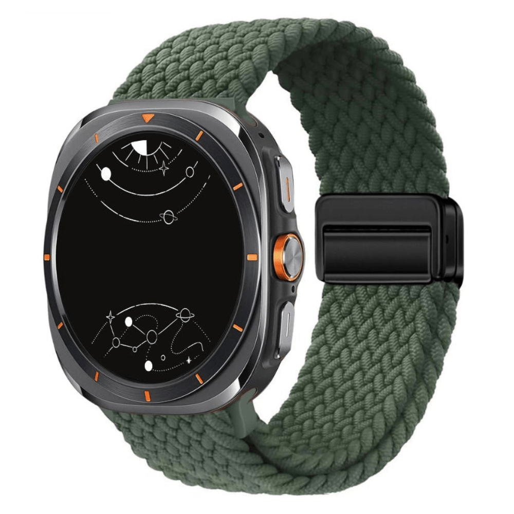 Ceno Magnetic Braided Nylon Loop Band For Galaxy Watch Ultra - Astra Straps