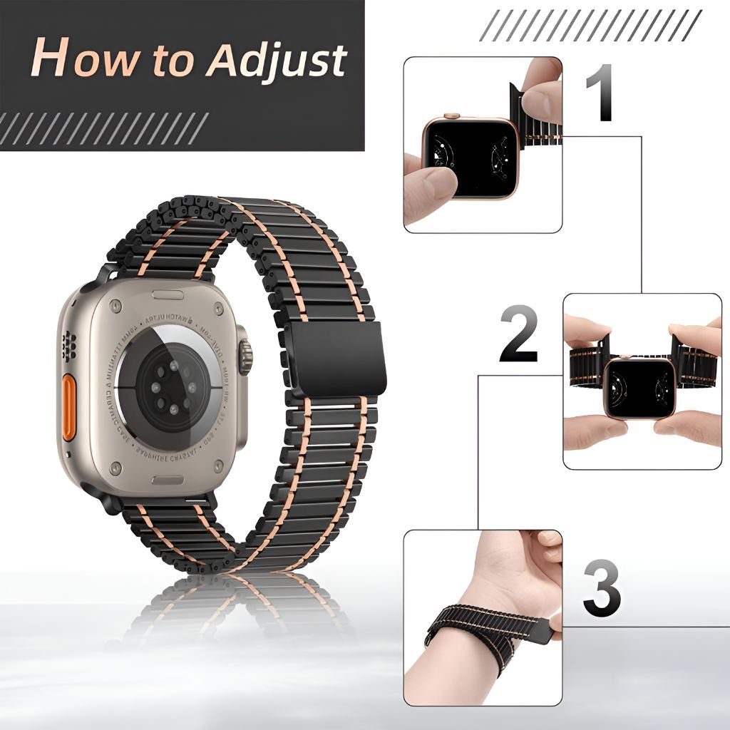 Cire Magnetic Stainless Loop Band - Astra Straps