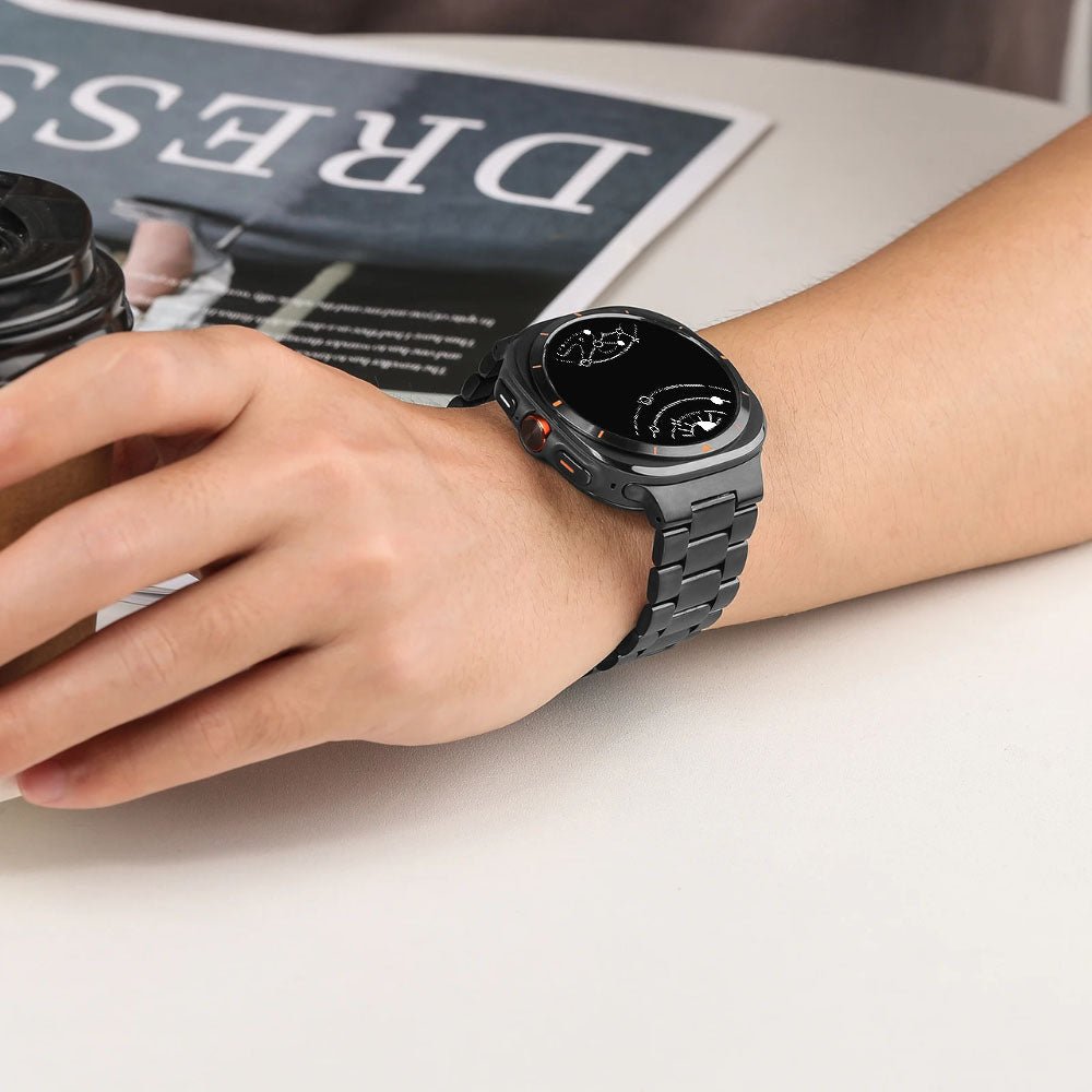 Watch Ultra Leather Band Galaxy Watch Wristband Compatible Samsung