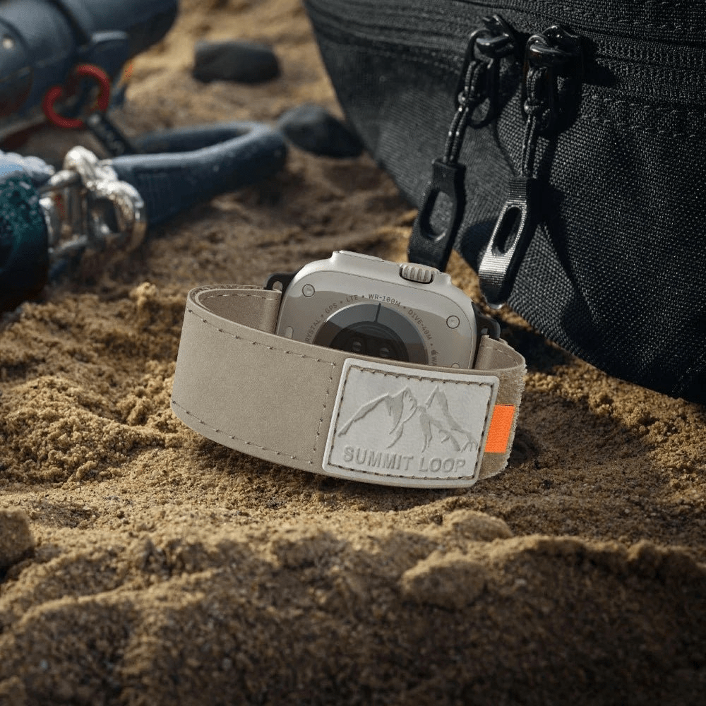 Conor Leather And Nylon Sports Band - Astra Straps