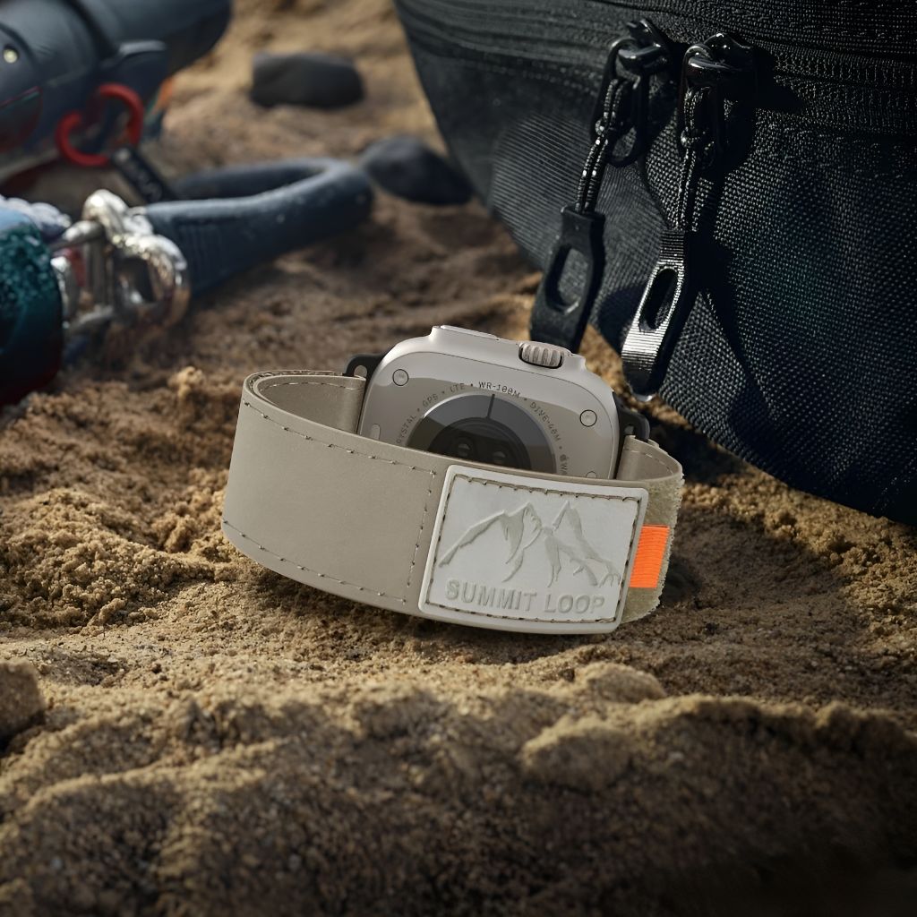 Conor Leather And Nylon Sports Band - Astra Straps