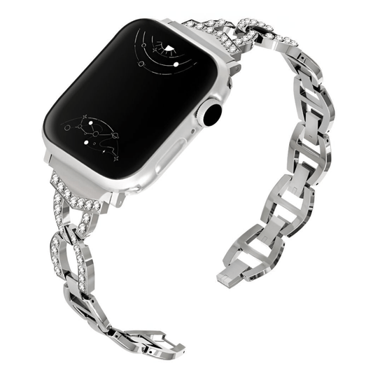 Decorus Slim Diamond Stainless Steel Band - Astra Straps